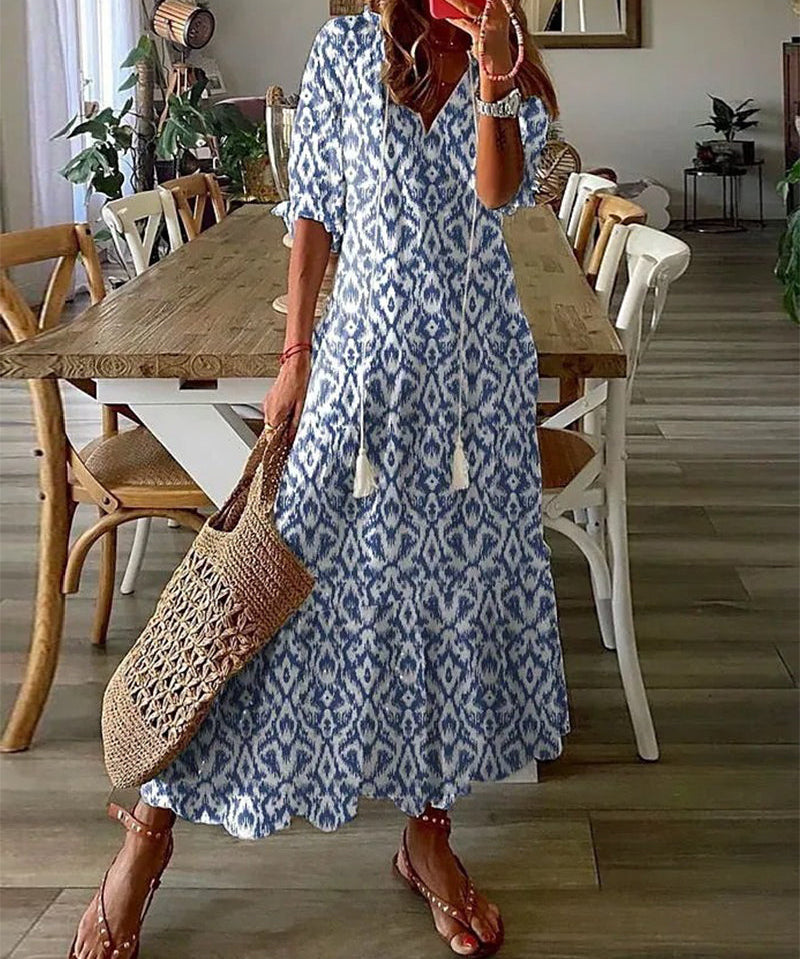 Brigid | Boho-Kleid mit Bauchbedeckung