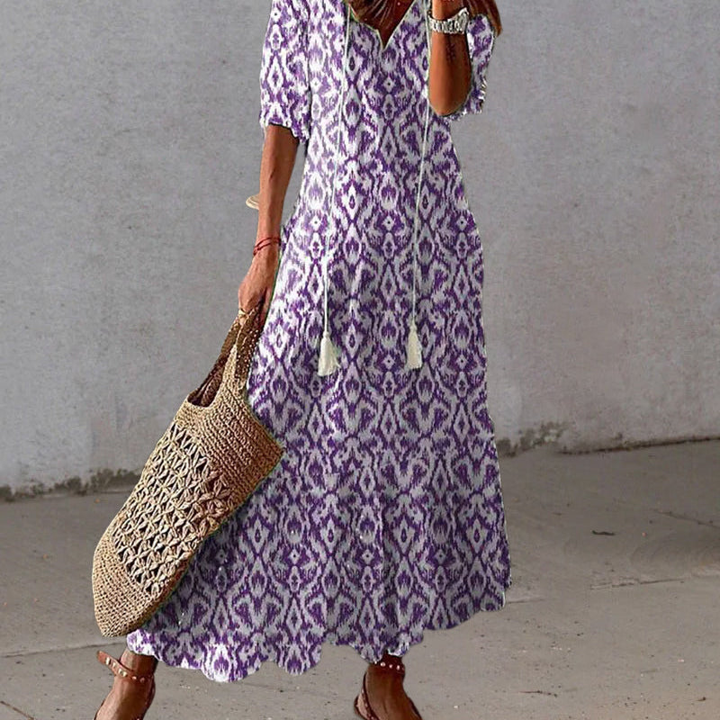 Brigid | Boho-Kleid mit Bauchbedeckung