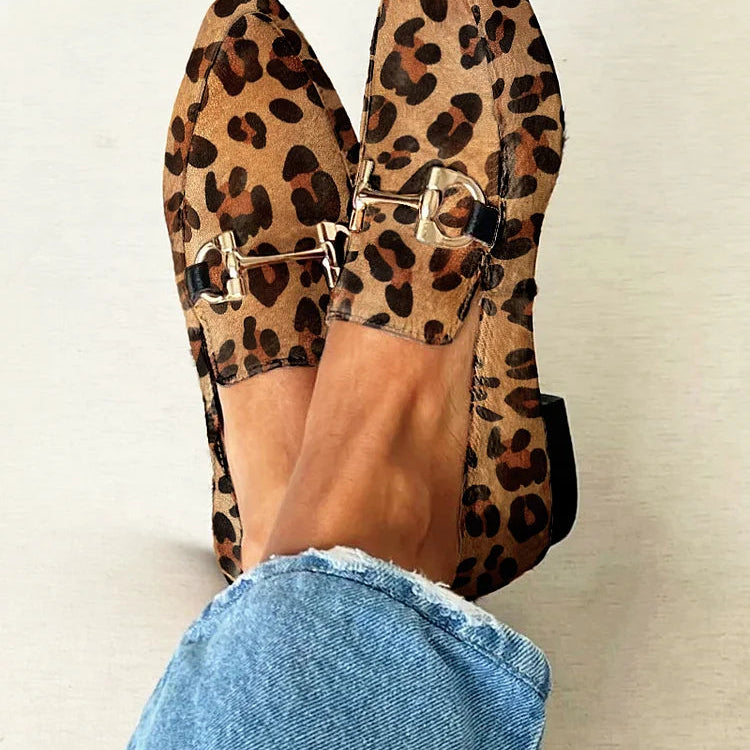 Aisling | Elegante Leoparden Slipper
