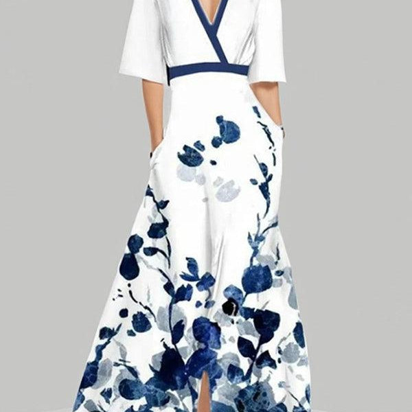 Mathilda | Elegants Set Maxi Midikleid Glamour für die Küste
