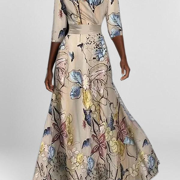 Mathilda | Elegants Set Maxi Midikleid Glamour für die Küste