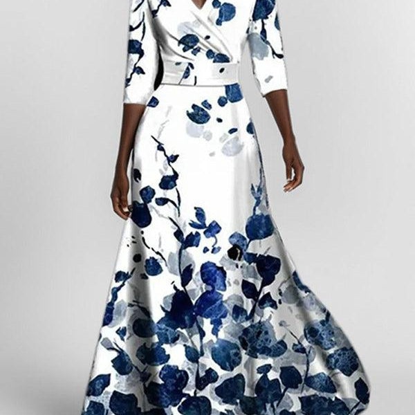 Mathilda | Elegants Set Maxi Midikleid Glamour für die Küste