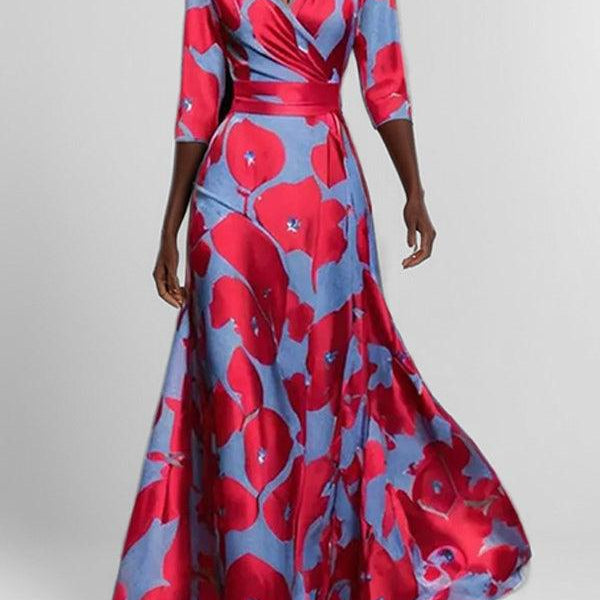 Mathilda | Elegants Set Maxi Midikleid Glamour für die Küste