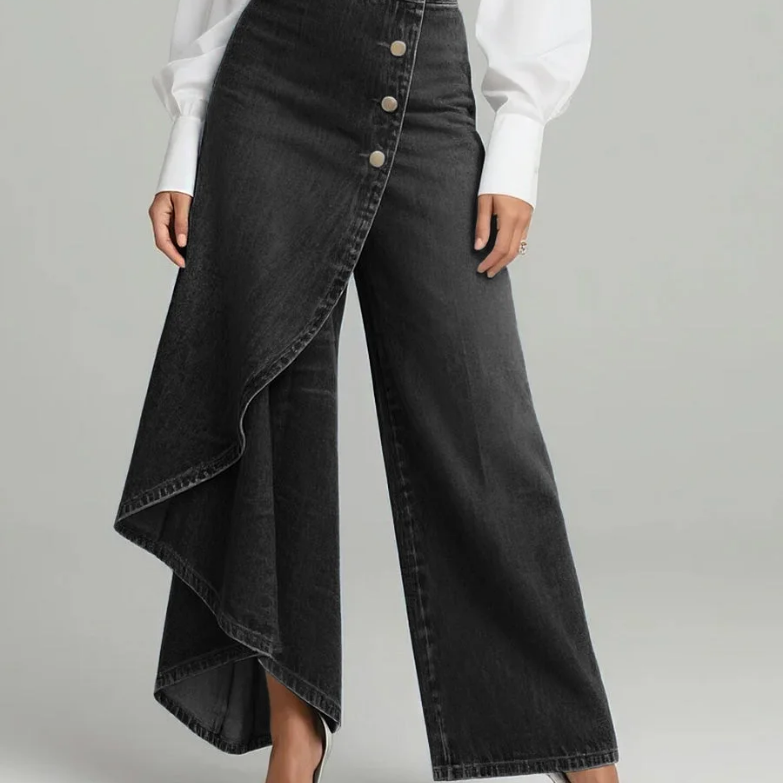 Amélia - Wickelhosen aus Denim
