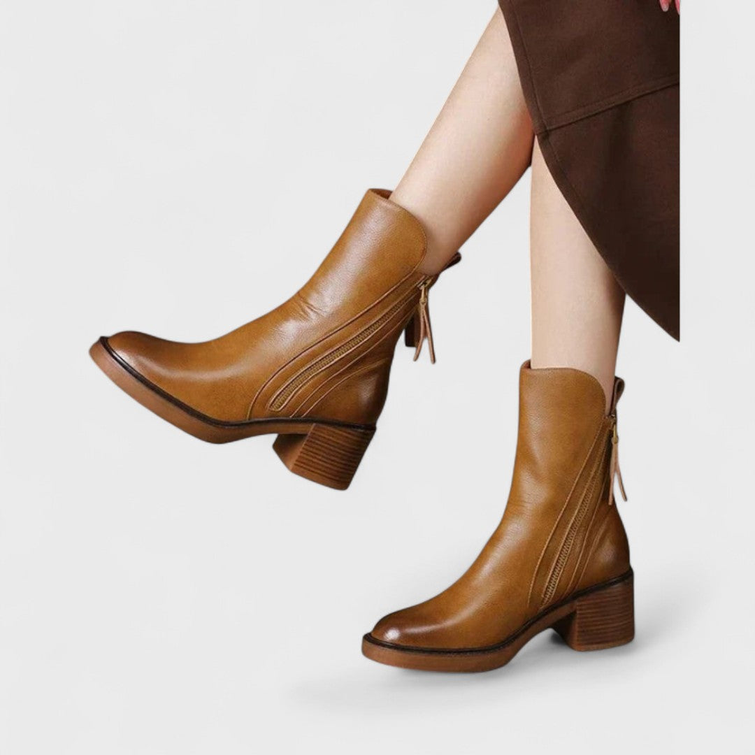 Garciel | Leder Stiefeletten