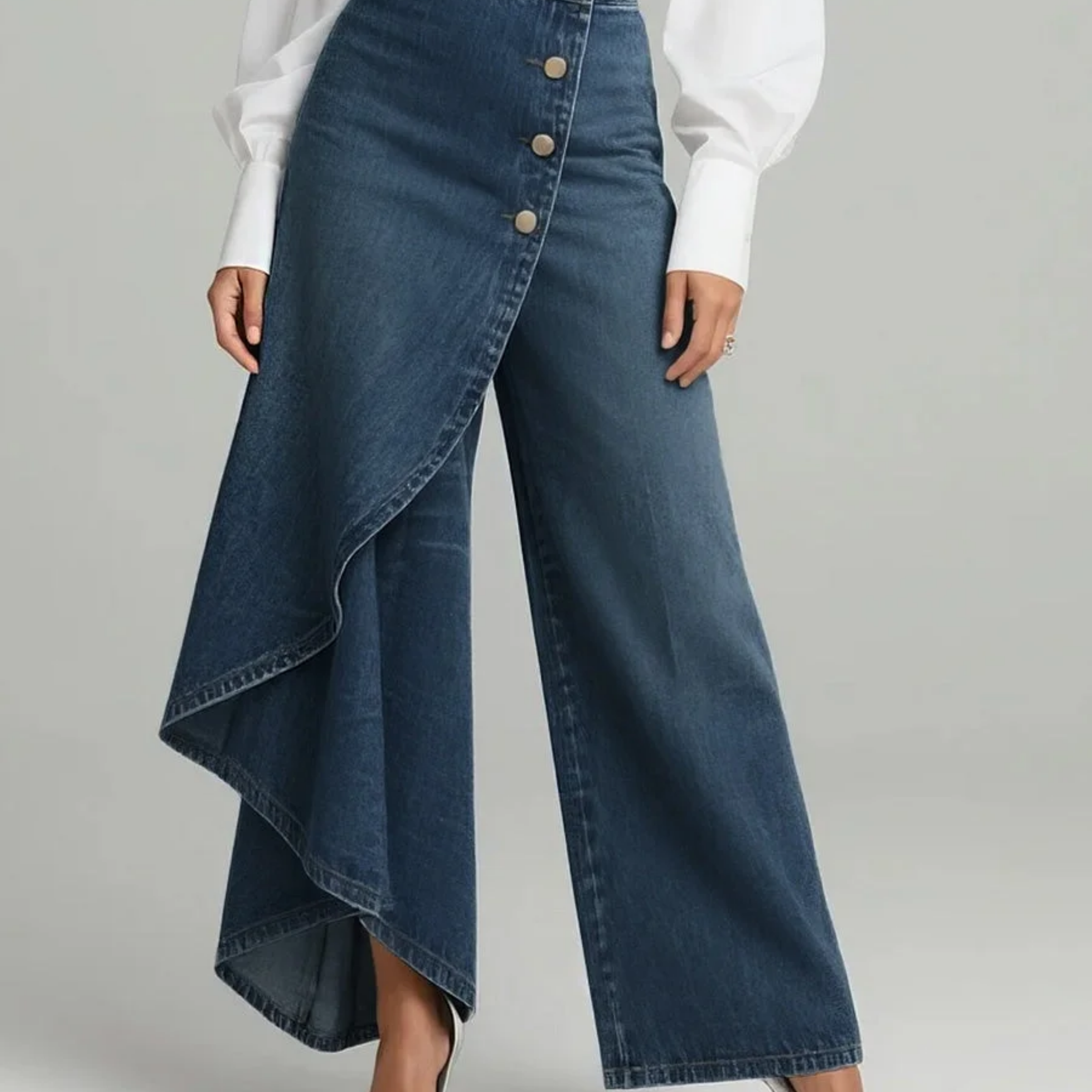 Amélia - Wickelhosen aus Denim