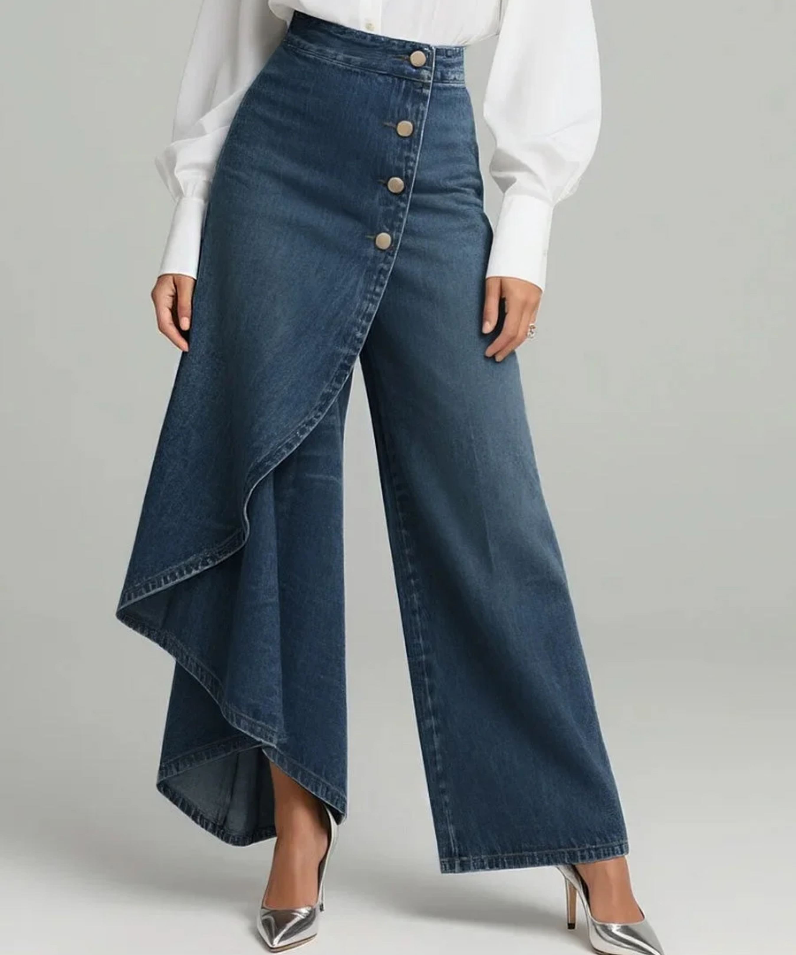 Amélia - Wickelhosen aus Denim