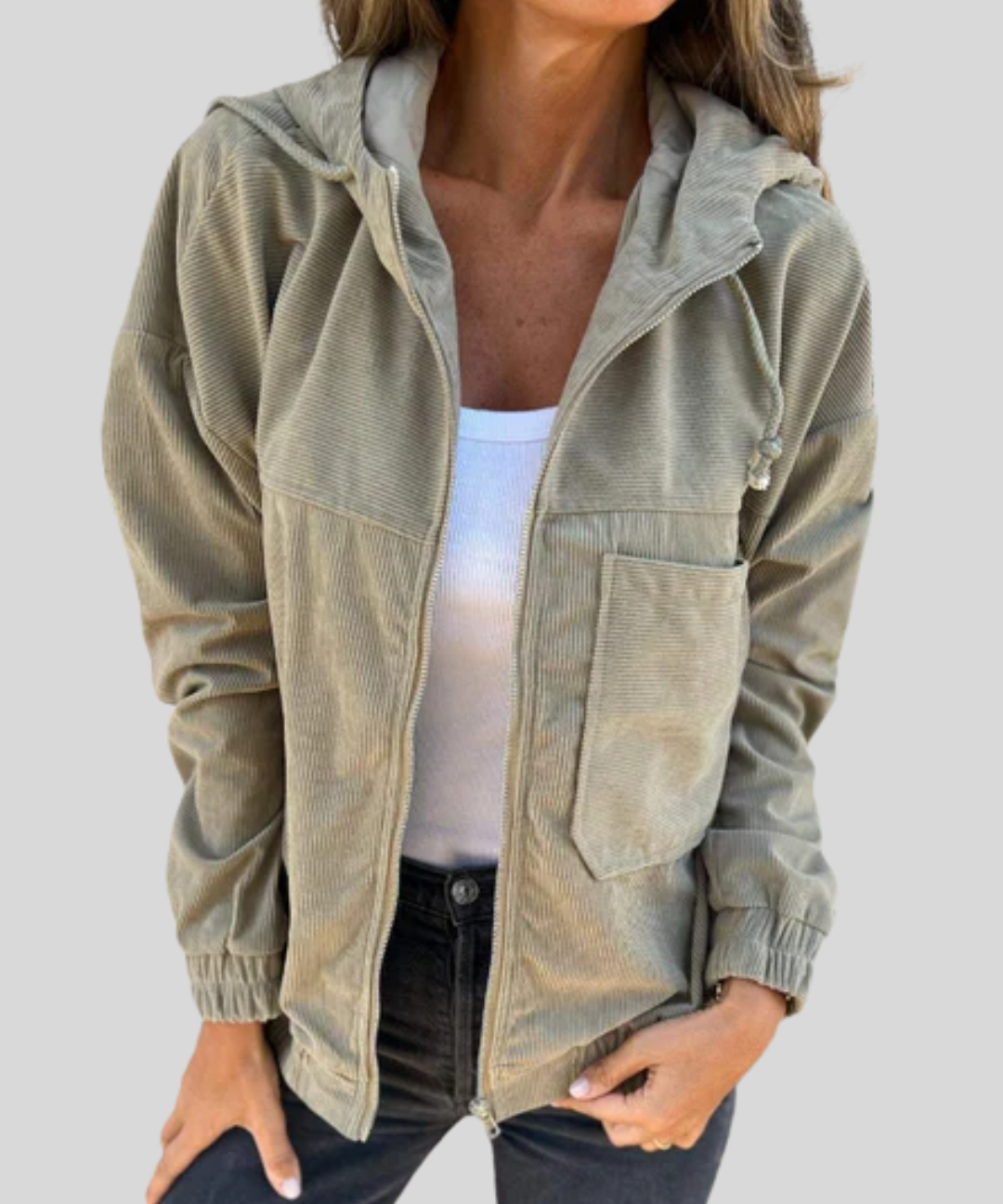 Caoimhe | Weiches Zip-Up Gilet