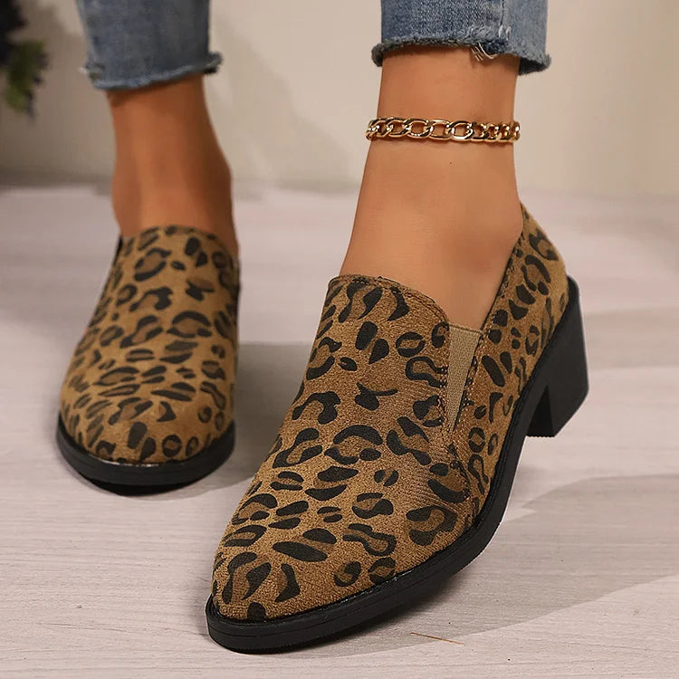 Fionnuala | Leoparden Slipper