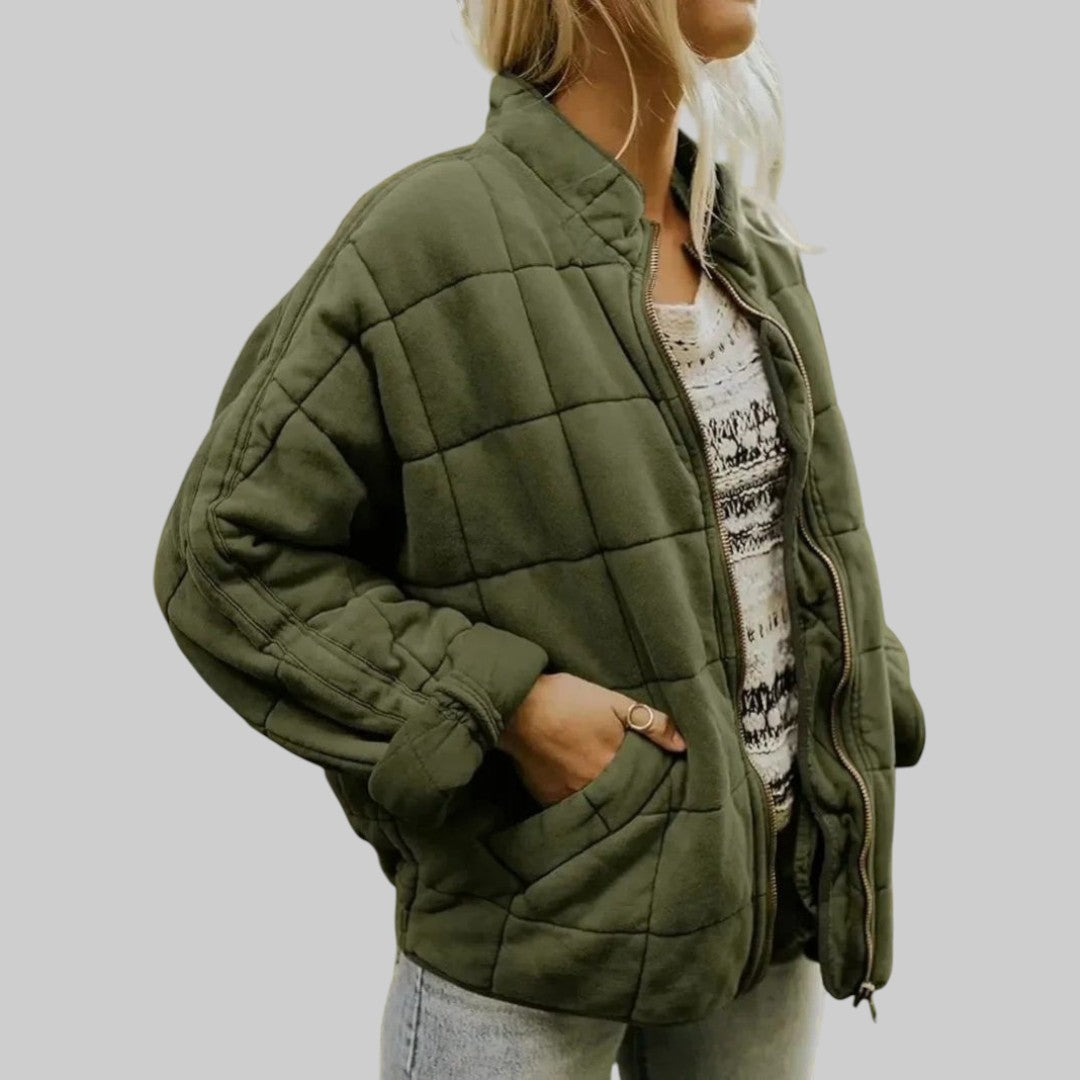 Dearbhla | Elegante Oversized Steppjacke