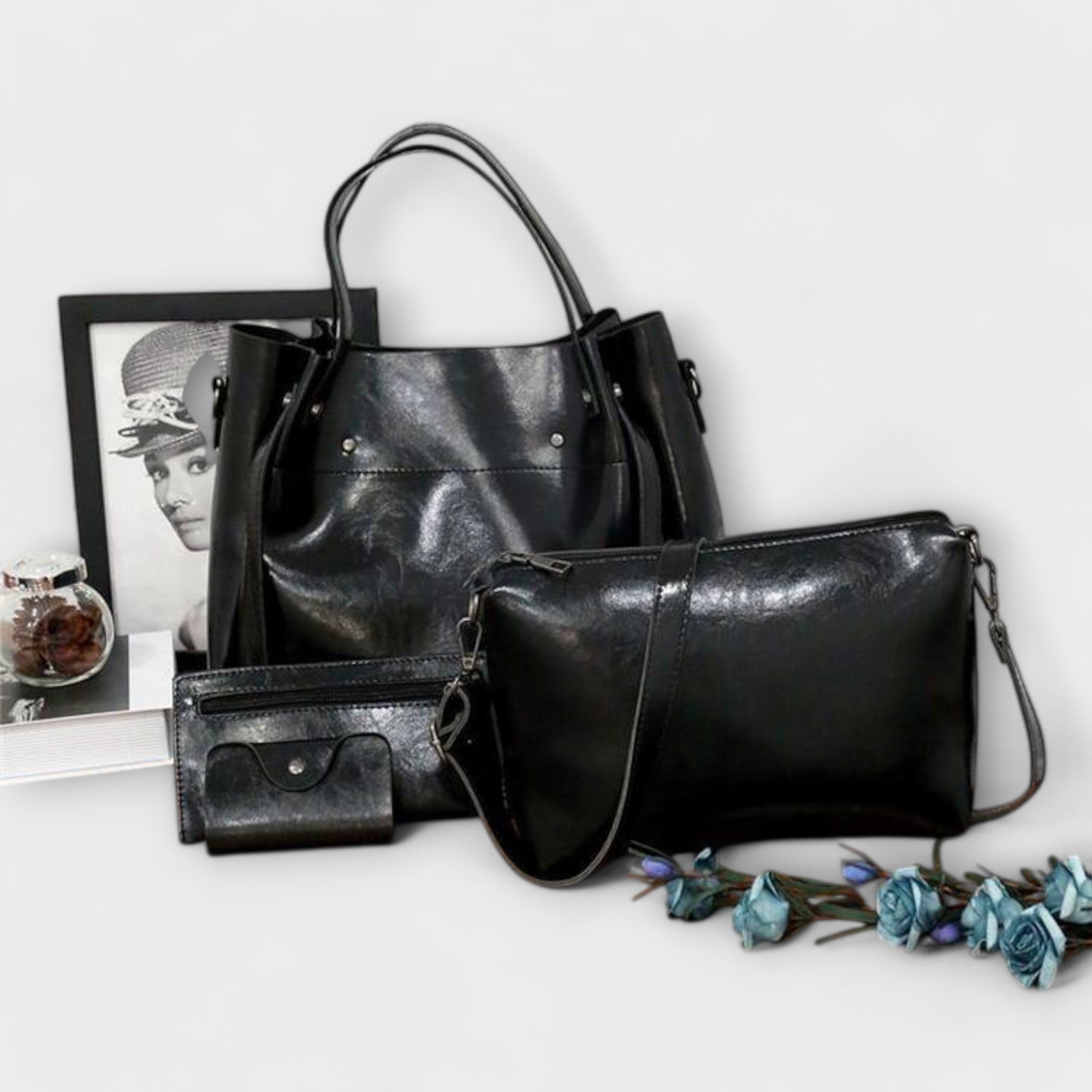 Gormla | 4-teiliges Vintage-Taschen-Set