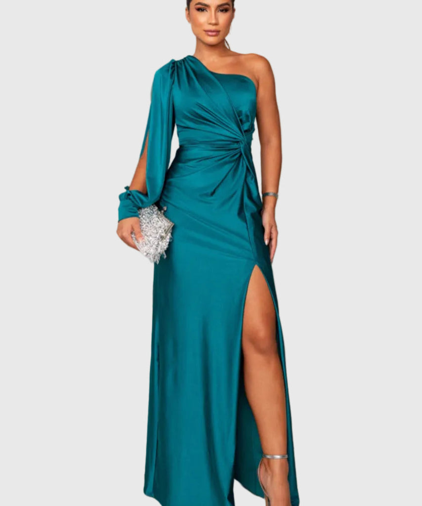Aoibhinn | Elegantes Fließendes Abend-Maxikleid