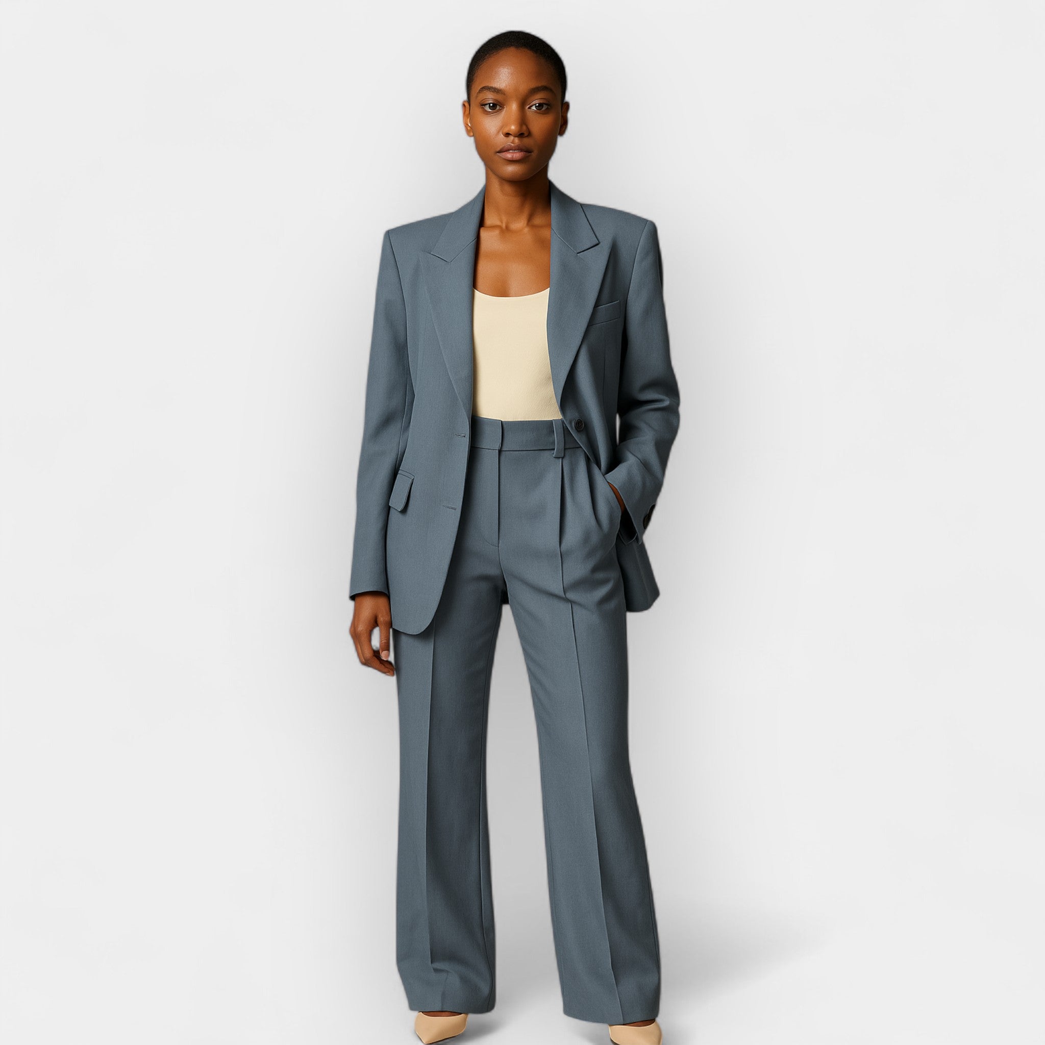 Mella | Mantel- und Hosen-Set