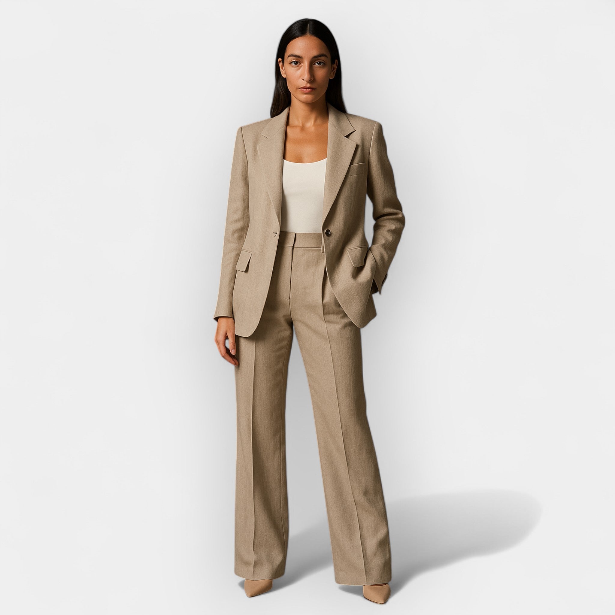 Mella | Mantel- und Hosen-Set
