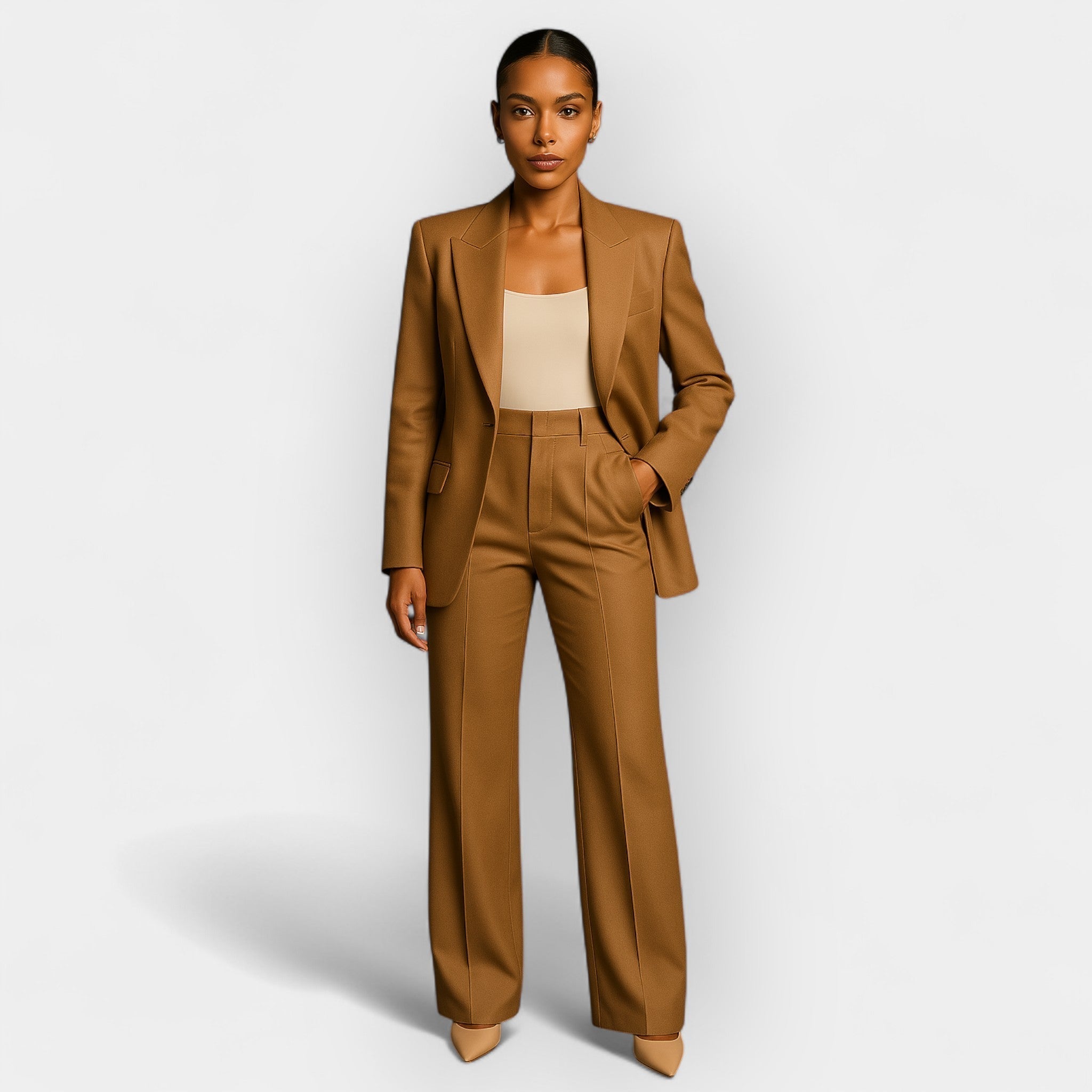 Mella | Mantel- und Hosen-Set
