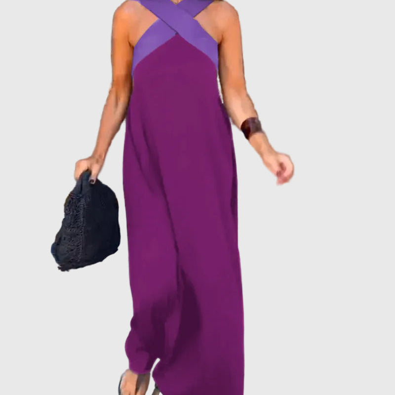 Deirdre | Elegantes Fließendes Maxikleid