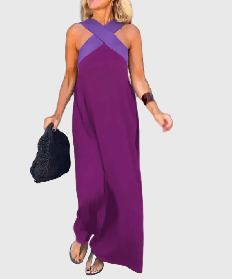 Deirdre | Elegantes Fließendes Maxikleid