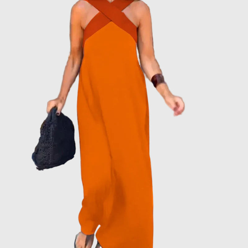 Deirdre | Elegantes Fließendes Maxikleid