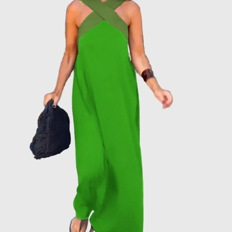 Deirdre | Elegantes Fließendes Maxikleid
