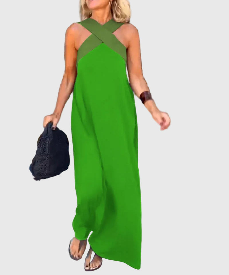 Deirdre | Elegantes Fließendes Maxikleid