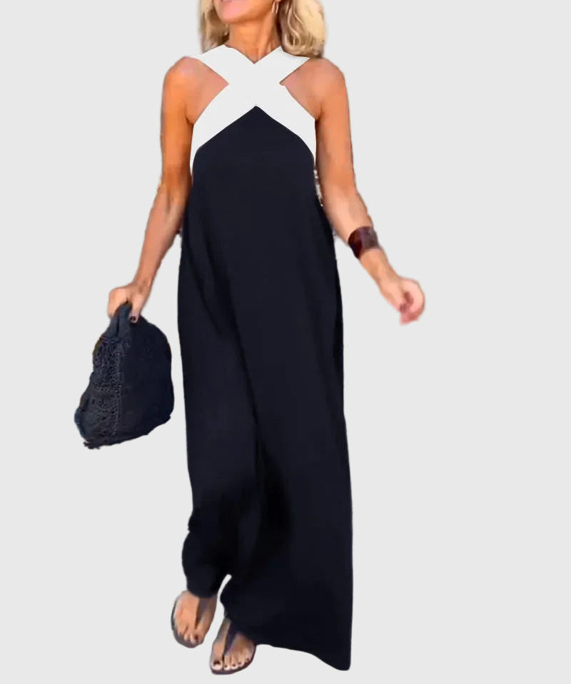Deirdre | Elegantes Fließendes Maxikleid