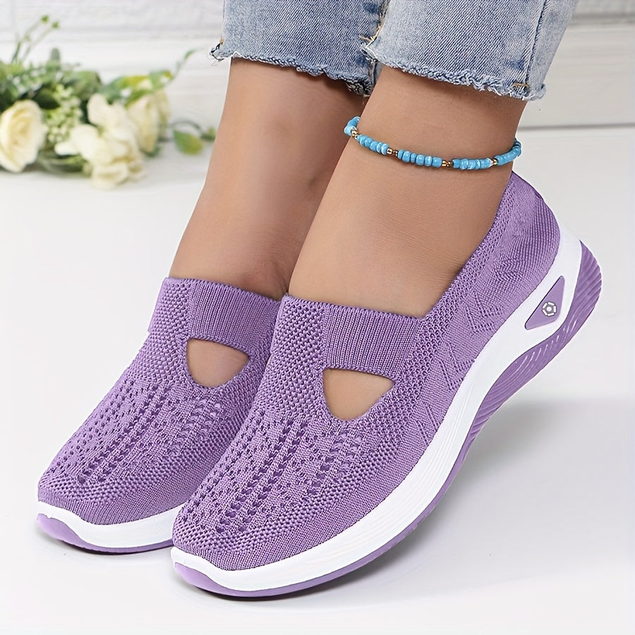 Riona | Einfache Slip-On Stabile Laufschuhe