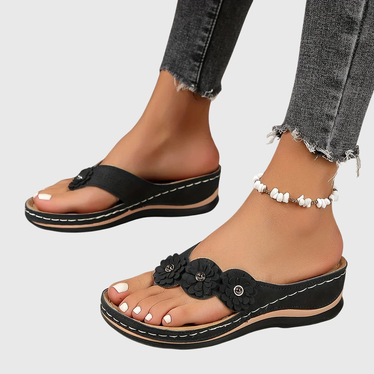 Brigid | Elegante Orthopädische Flip-Flops