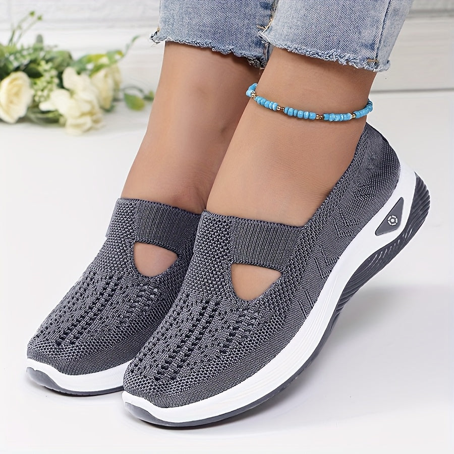 Riona | Einfache Slip-On Stabile Laufschuhe