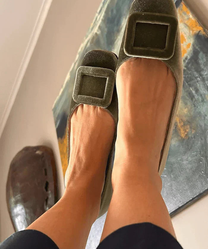 Caoimhe | Wildleder Design Slipper