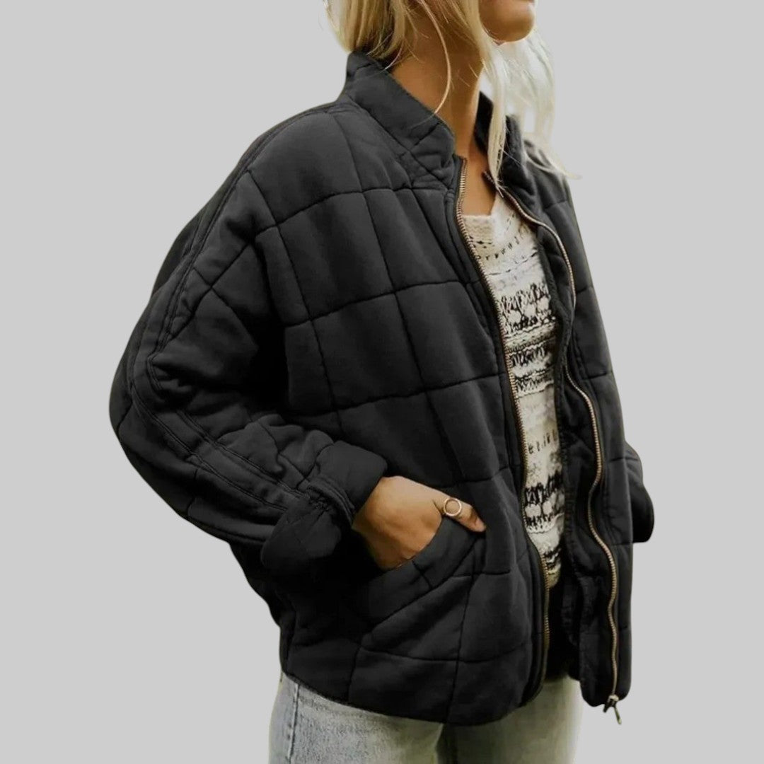Dearbhla | Elegante Oversized Steppjacke