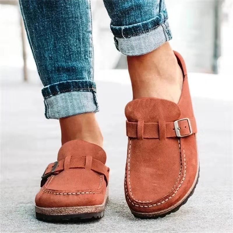 Faoiltiarna | Orthopädische Wildleder Slipper