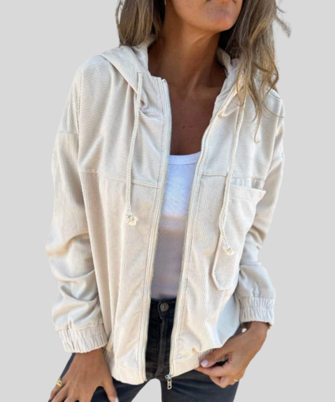 Caoimhe | Weiches Zip-Up Gilet