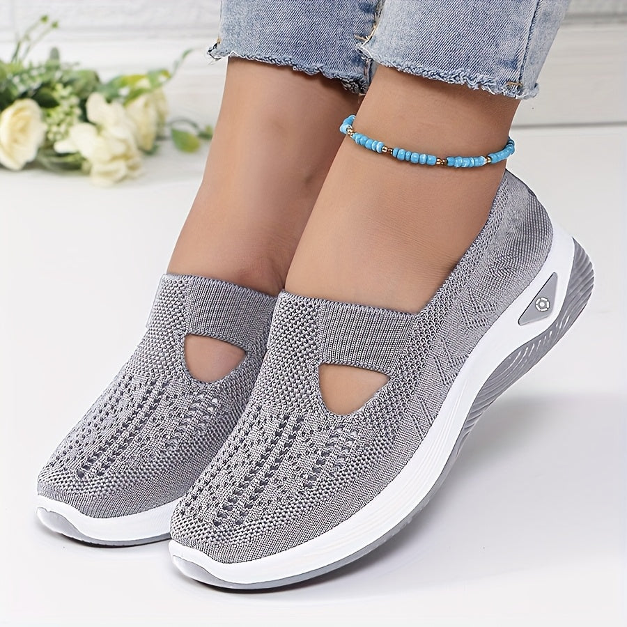 Riona | Einfache Slip-On Stabile Laufschuhe