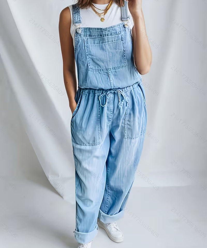 Verónica - Lässiger Denim-Overall