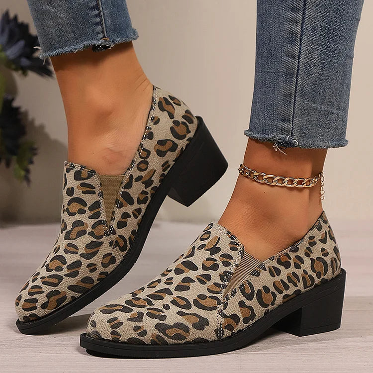 Fionnuala | Leoparden Slipper
