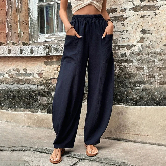Brigid | Fluide Weite-Hosen