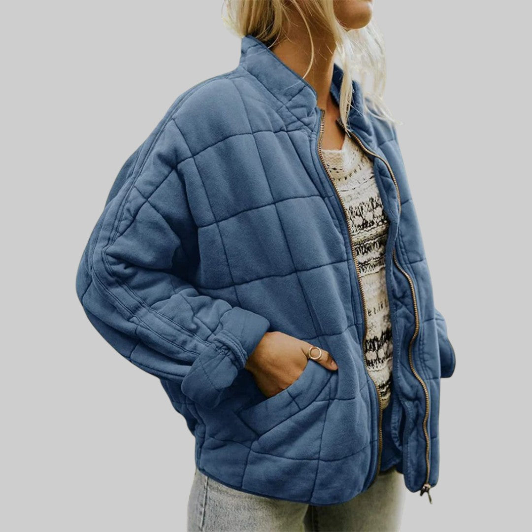 Dearbhla | Elegante Oversized Steppjacke