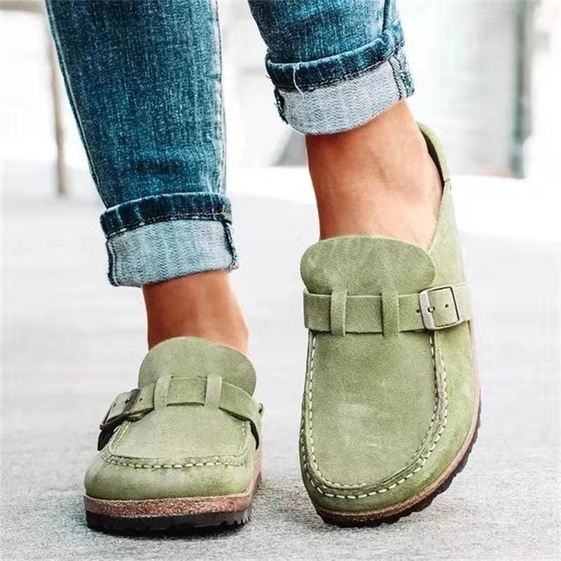 Faoiltiarna | Orthopädische Wildleder Slipper