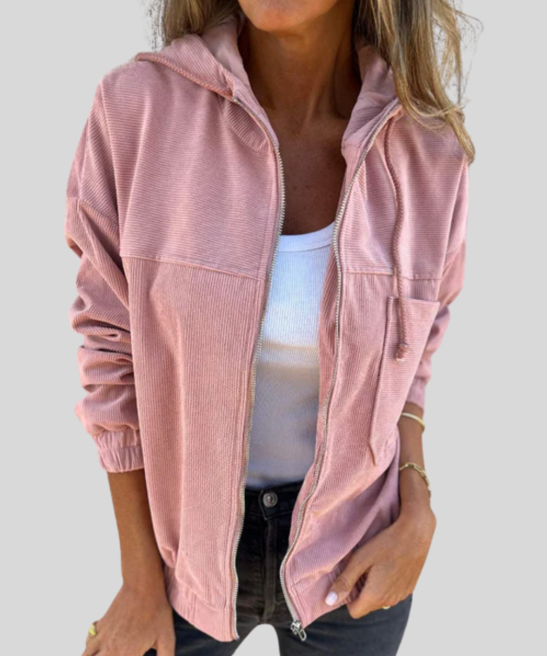Caoimhe | Weiches Zip-Up Gilet