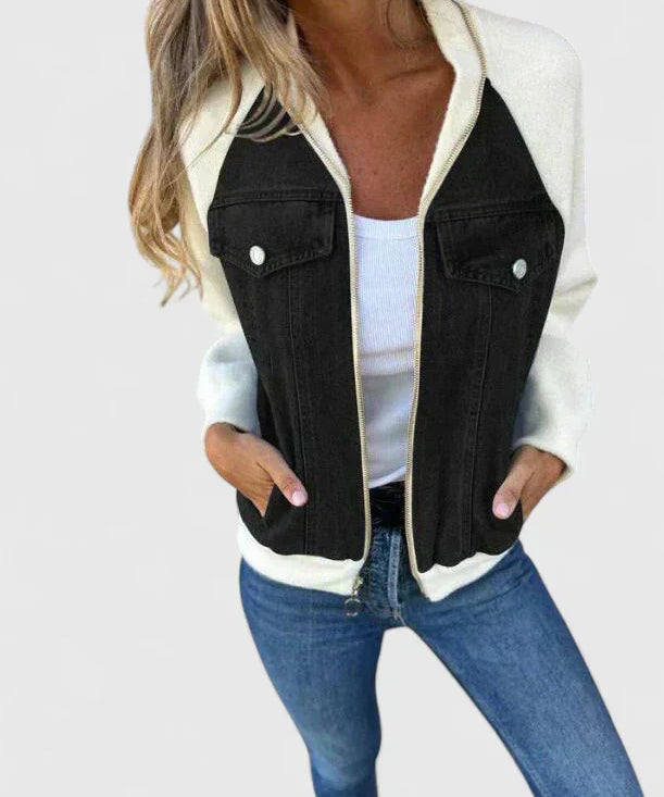 Muireann | Elegante V-Ausschnitt Jacke