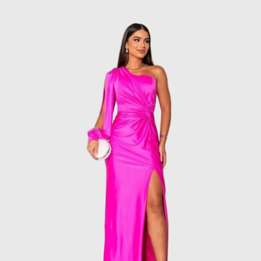 Aoibhinn | Elegantes Fließendes Abend-Maxikleid