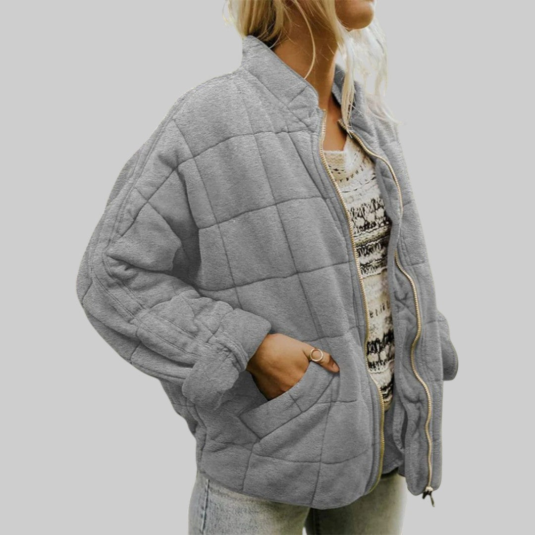 Dearbhla | Elegante Oversized Steppjacke
