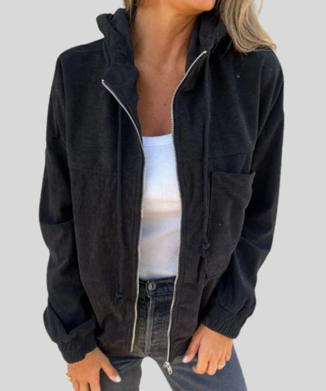 Caoimhe | Weiches Zip-Up Gilet