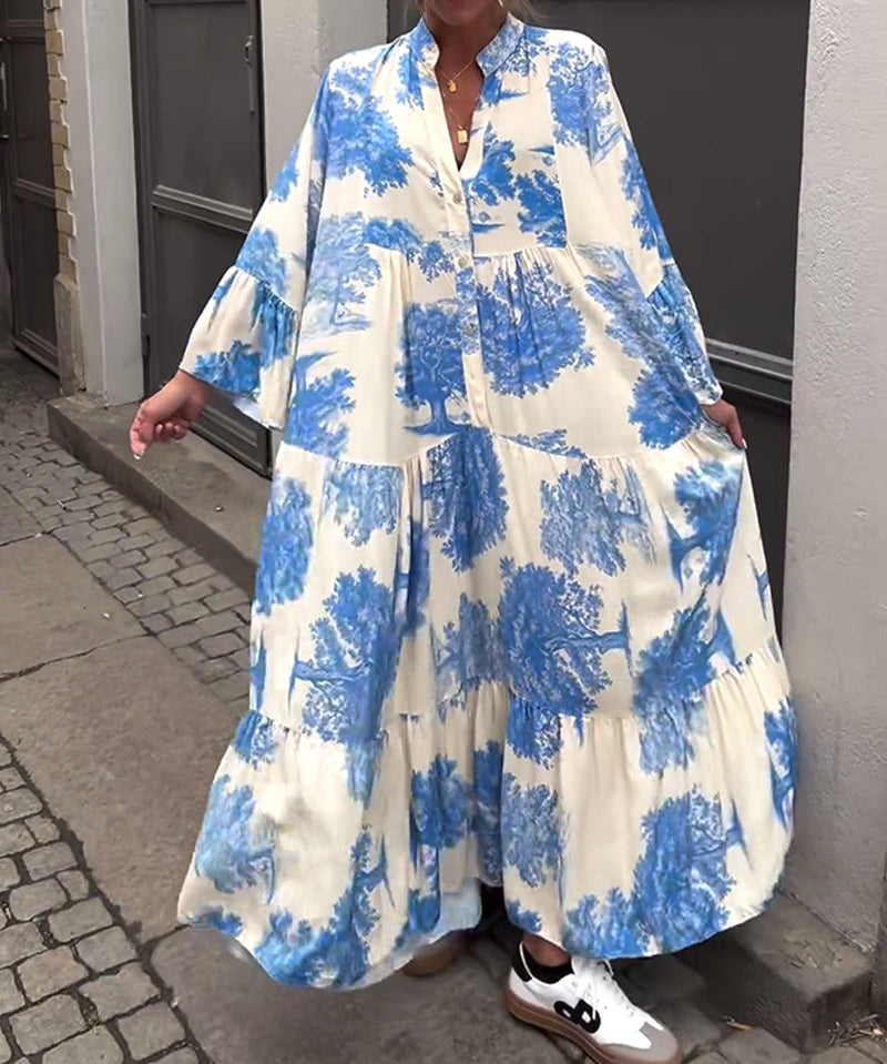 Grainne | Fließendes Maxikleid