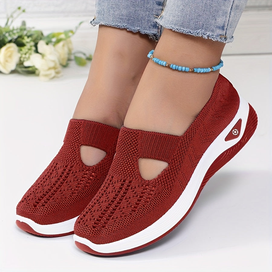 Riona | Einfache Slip-On Stabile Laufschuhe