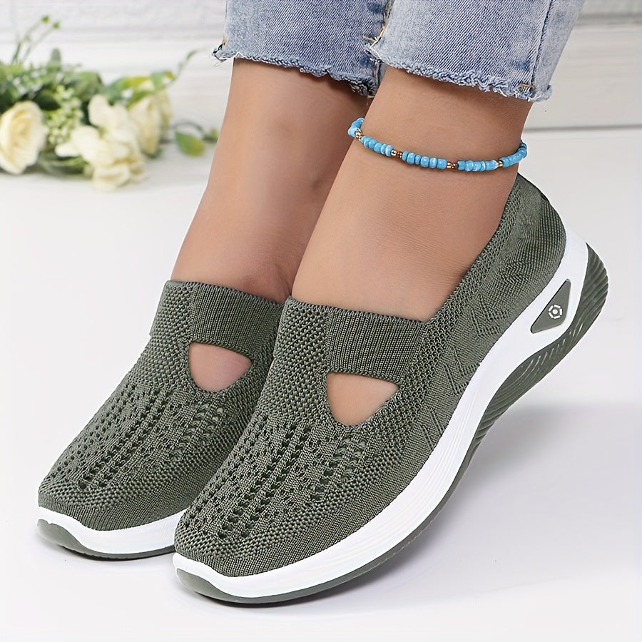 Riona | Einfache Slip-On Stabile Laufschuhe