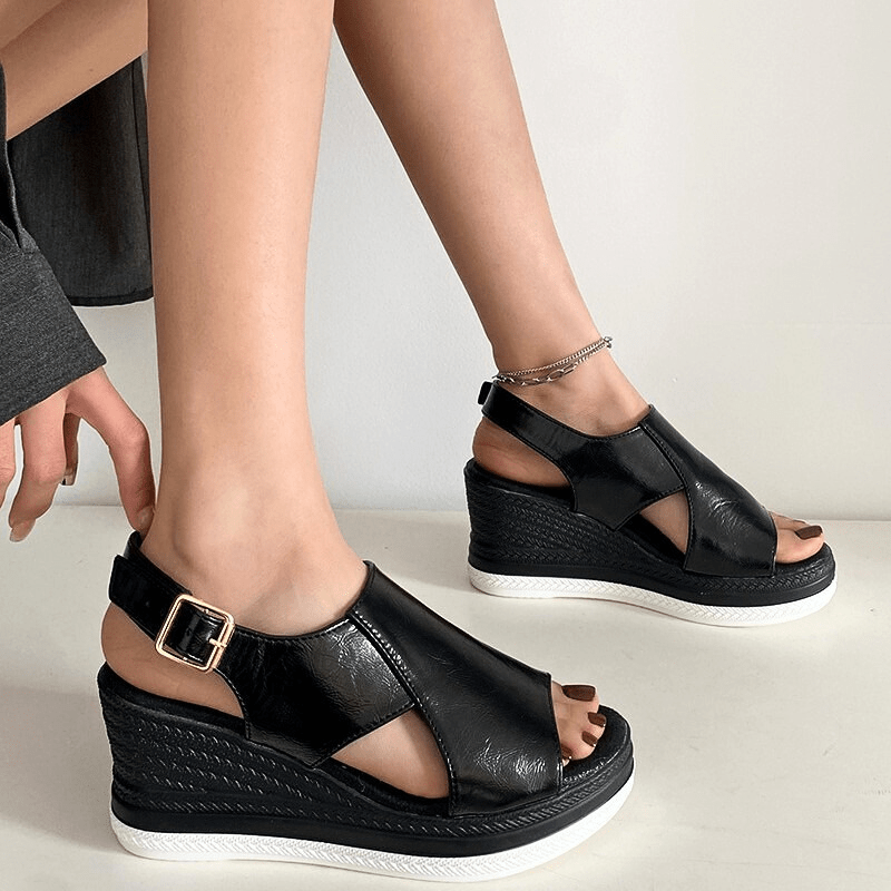 Sinead | Stilvolle Metallic-Sandalen