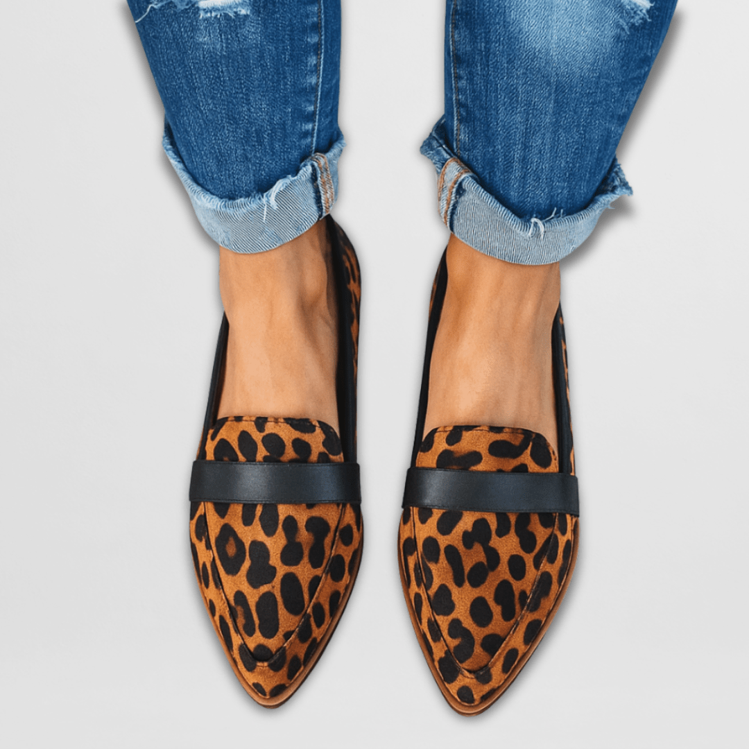 Odharnait | Weiche Wildleder-Orthopädische Slipper