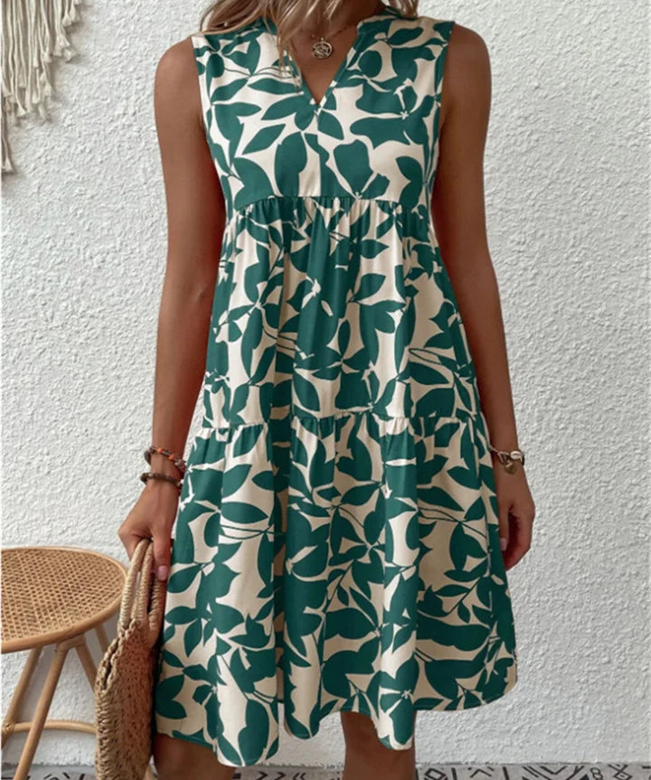 Aoibhinn | Fließendes Midi-Kleid
