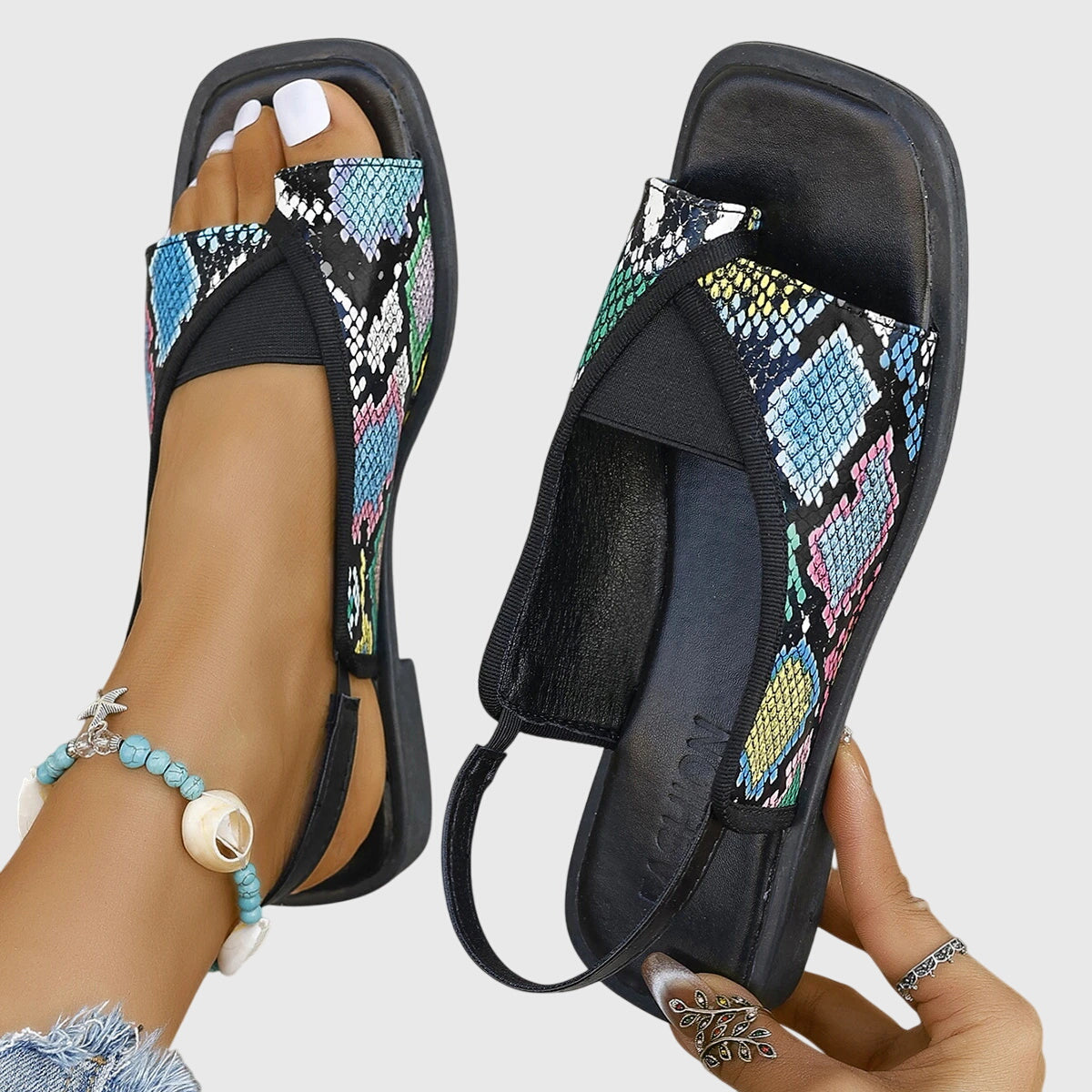 Blathnaid | Trendige Orthopädische Sandalen